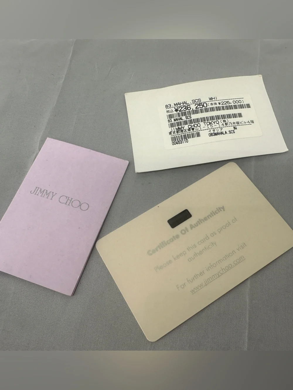 Jimmy Choo preowned wear